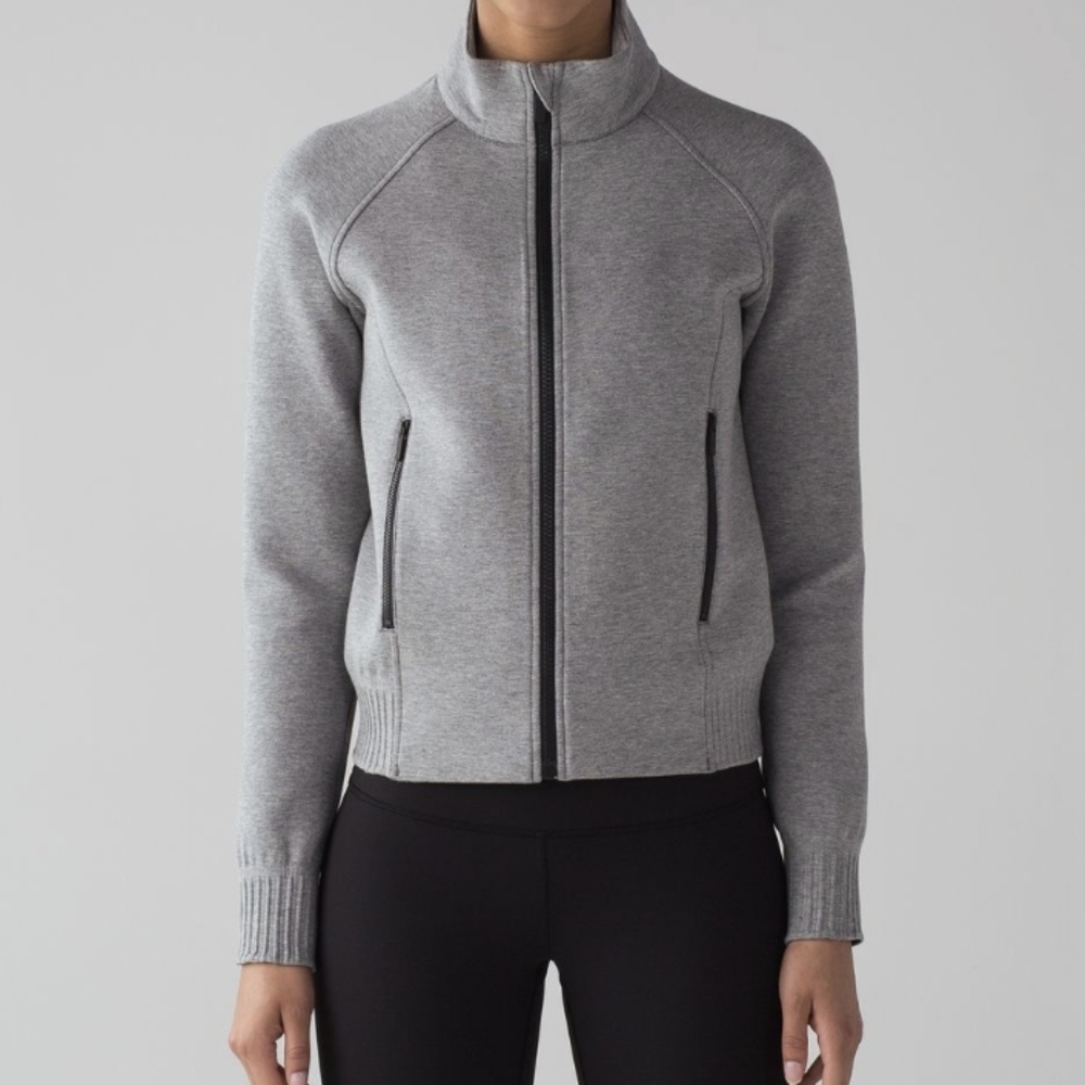 Lululemon nts jacket size 4 grey
